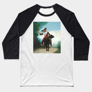 Boy on a Ram by Francisco Goya Baseball T-Shirt